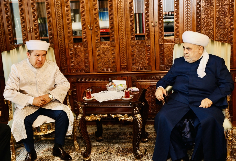رئيس إدارة مسلمي القوقاز يلتقي بمفتي رومانيا