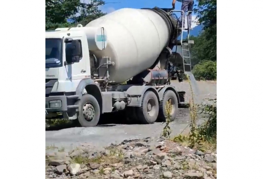 Kürmük çayına beton axıdanlara qarşı tədbir görülüb