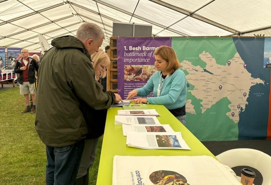Azerbaijan`s ornithological tourism opportunities presented in Global Bird Fair in UK