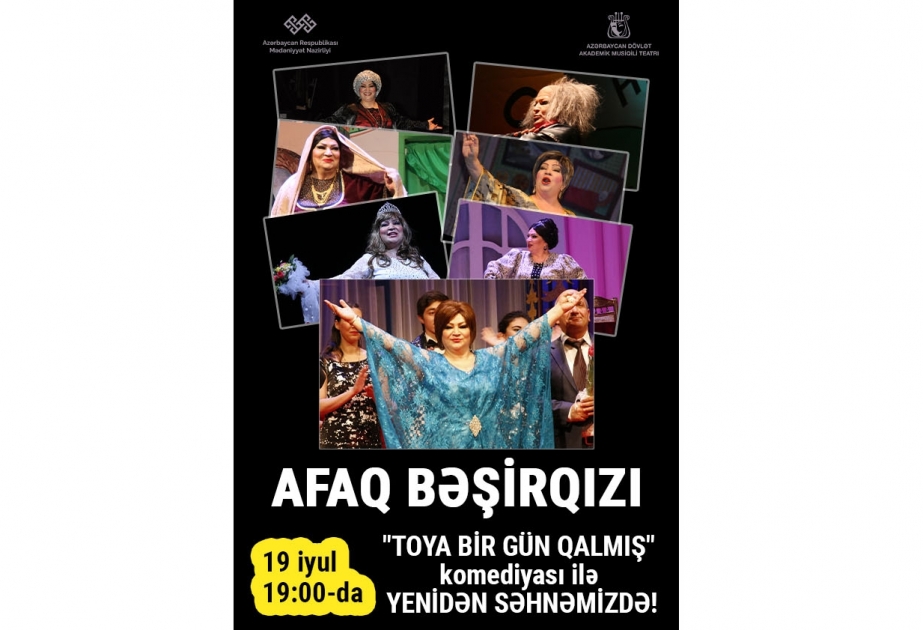 Afaq Bəşirqızı uzun fasilədən sonra yenidən səhnədə