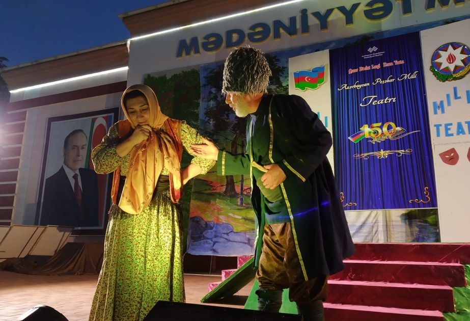 Qusar Dövlət Ləzgi Dram Teatrı mövsümə “Hekayəti-xırs-quldurbasan” komediyası ilə yekun vurdu