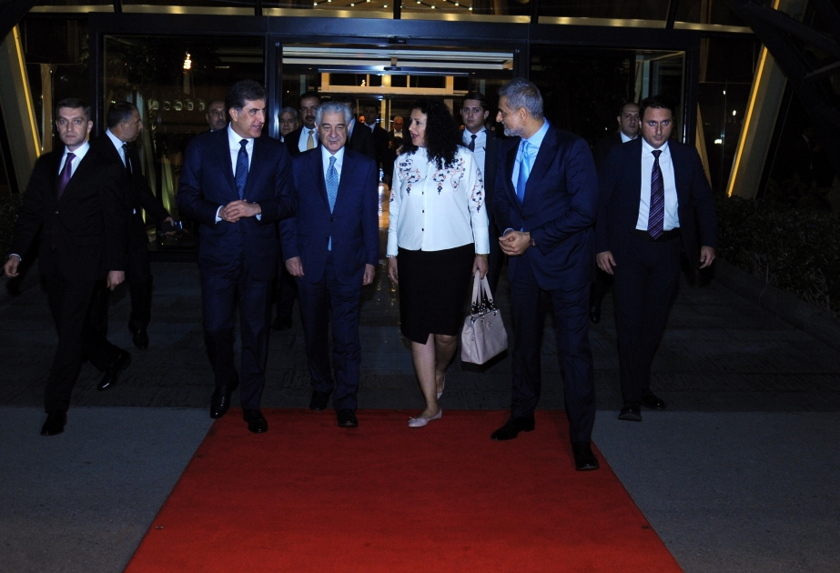 Le président du Kurdistan irakien a terminé sa visite de travail en Azerbaïdjan