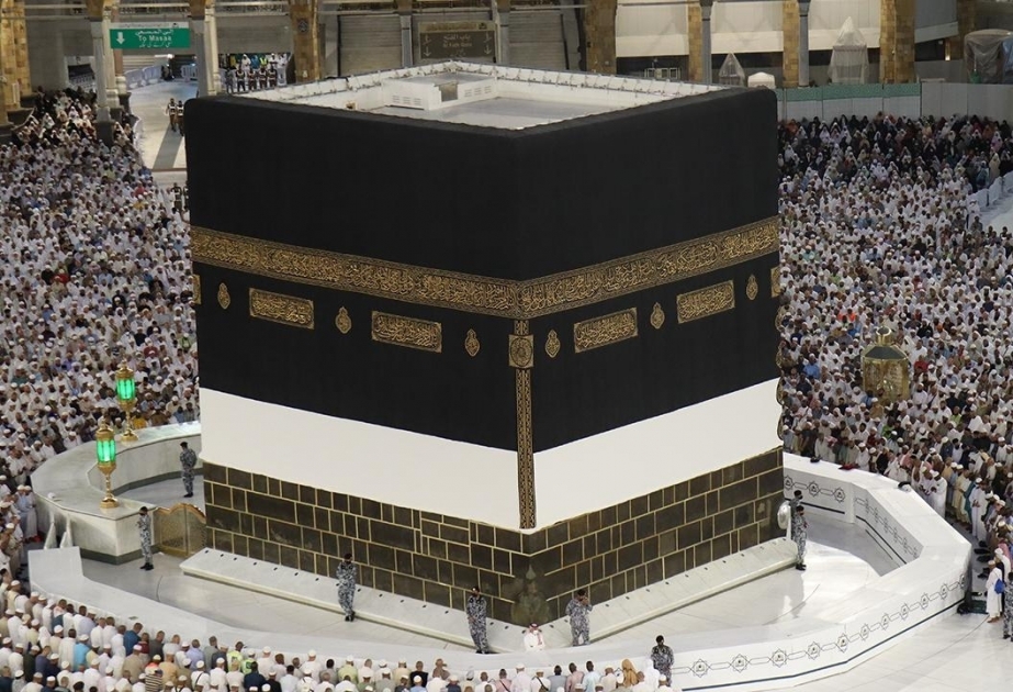 La couverture de la Sainte Kaaba 