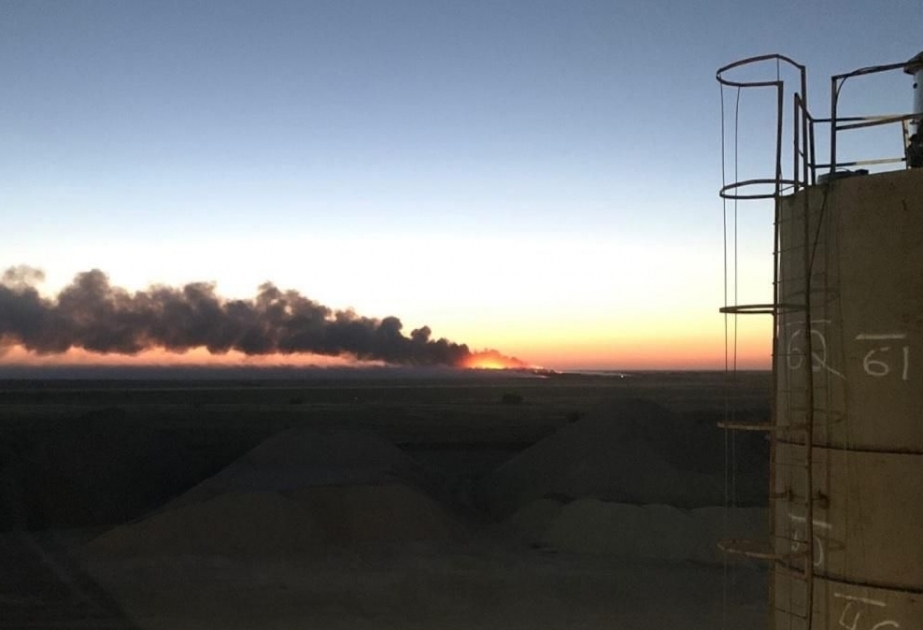 Un incendie s'est déclaré dans une zone militaire en Crimée