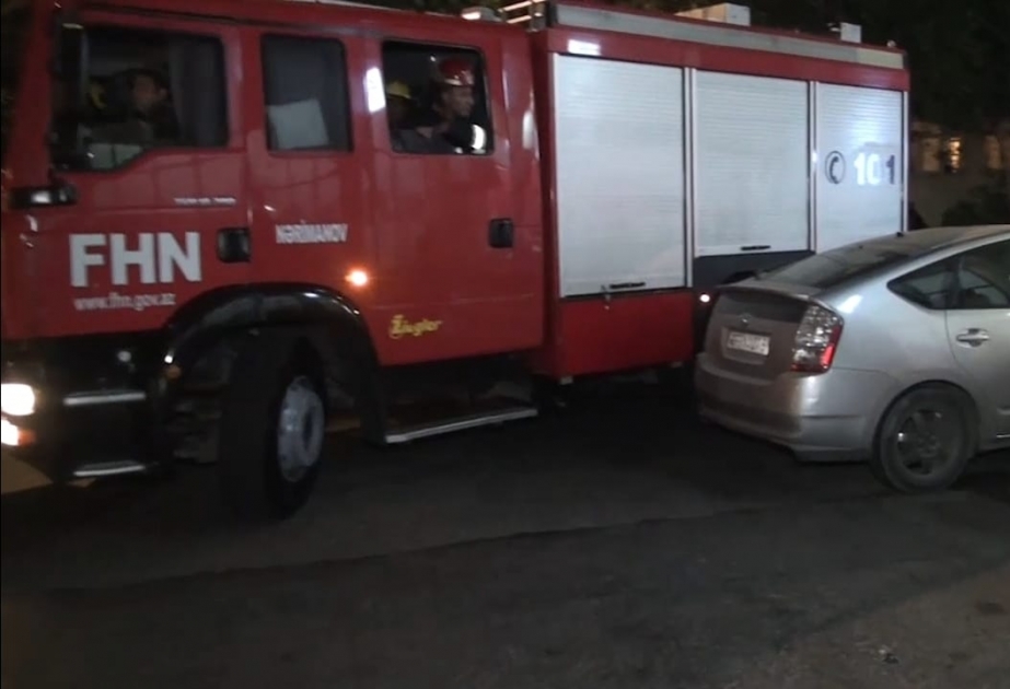 Fövqəladə Hallar Nazirliyi növbəti şərti yanğın təlimi keçirib