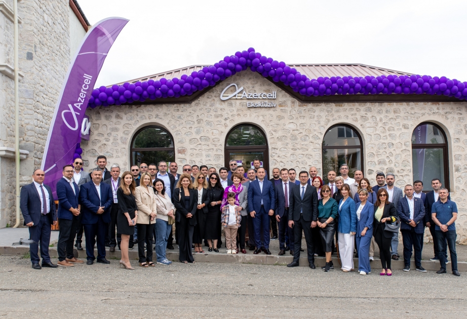 ®  Azercell celebrates first anniversary of its Exclusive office in Shusha!