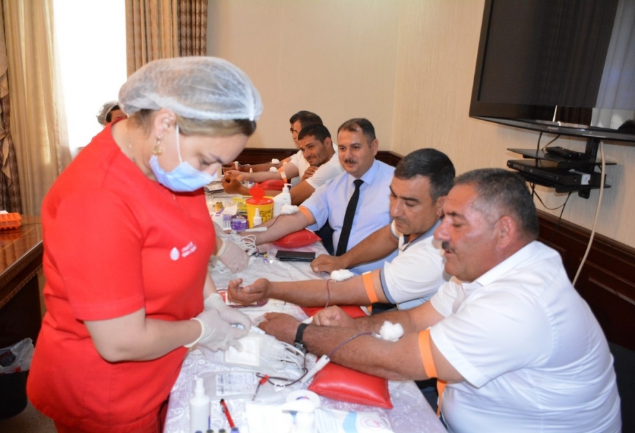 Tərtərdə “Talassemiyasız həyat naminə” proqramı çərçivəsində qanvermə aksiyası keçirilib