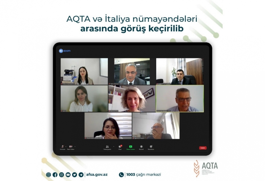 Azərbaycan və İtaliya qida təhlükəsizliyi sahəsində əməkdaşlıq edəcək