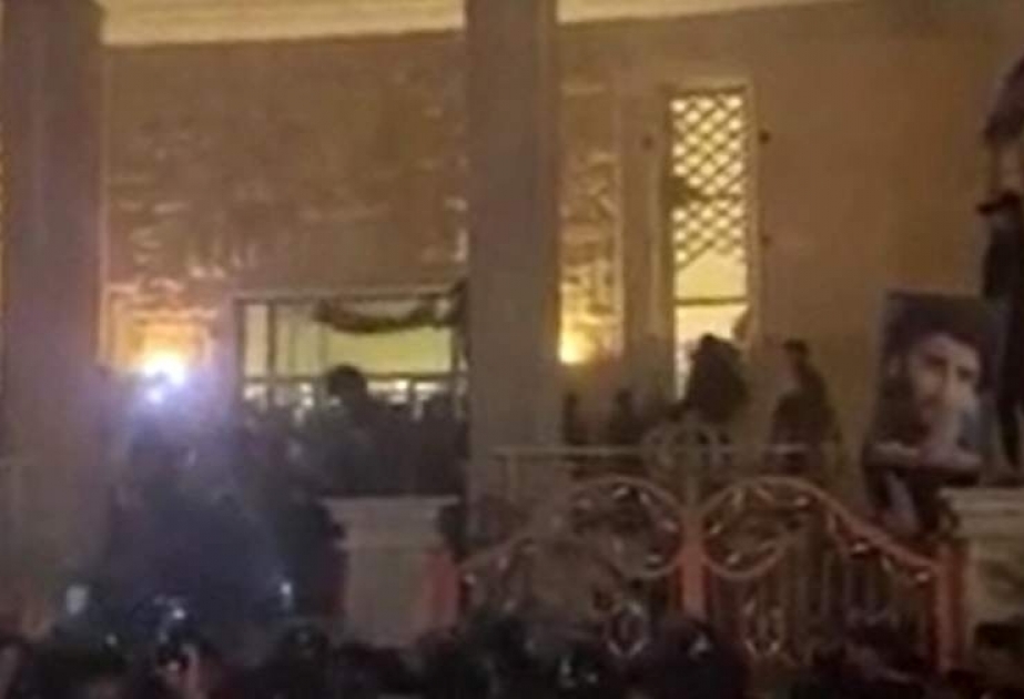 Swedish embassy in Baghdad is set afire amid protests over Quran