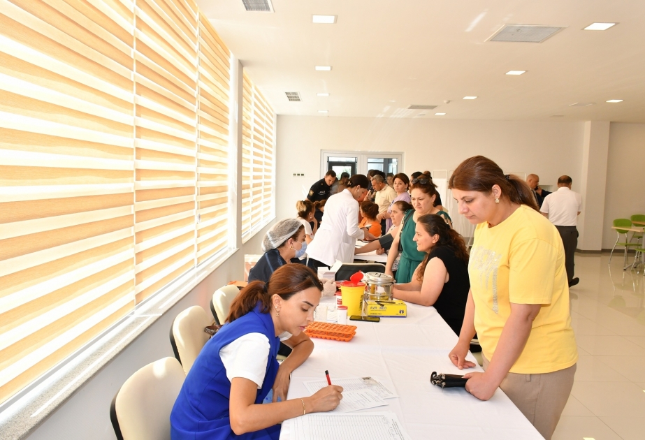 Abşeron rayonunda qanvermə aksiyası keçirilib