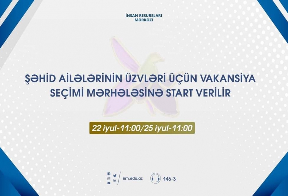 Sabahdan MİQ üzrə vakansiya seçimi başlanır