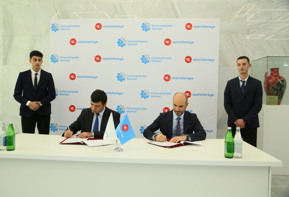 ®  “İnnovasiyalar Mərkəzi” ilə "Azərlotereya" ASC arasında memorandum imzalanıb