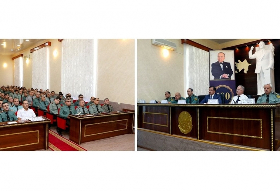 Penitensiar Xidmətdə əməliyyat müşavirəsi keçirilib