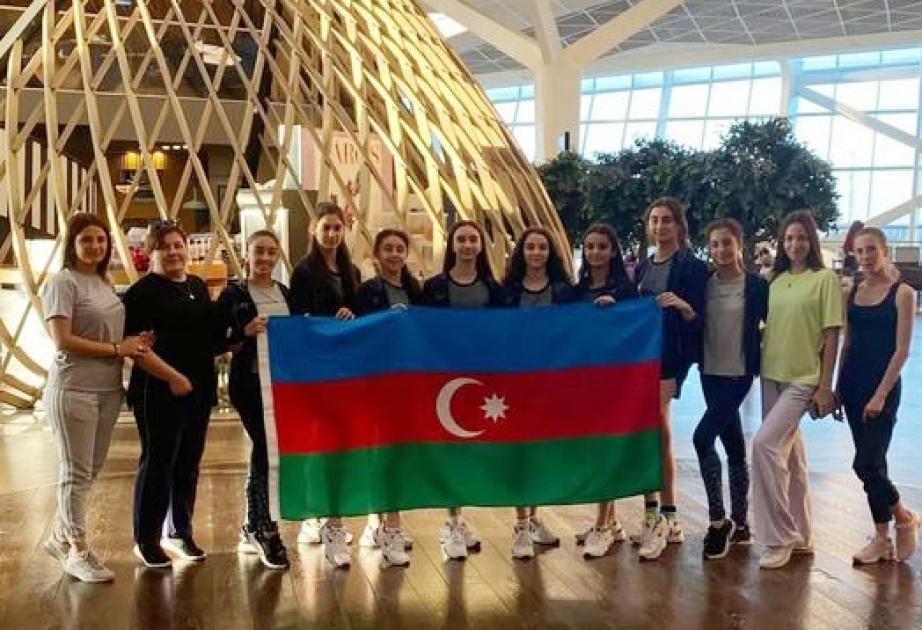 Aserbaidschanische Rhythmische Sportgymnastinnen nehmen an FIG-Weltmeisterschaft teil