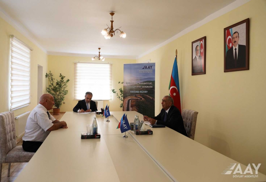 AAYDA-nın İdarə Heyətinin sədri İsmayıllıda vətəndaşlarla görüşüb