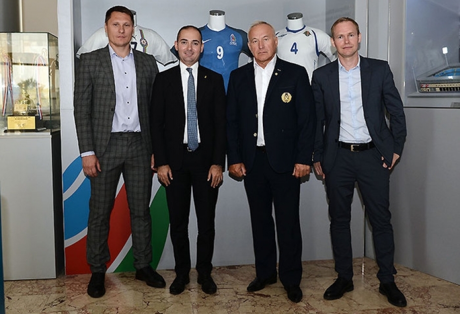 AFFA-nın baş katibi Belarus Futbol Federasiyasının prezidenti ilə görüşüb