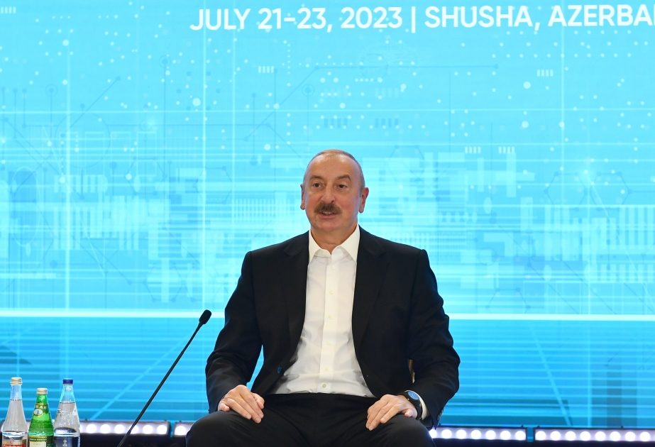 Presidente Ilham Aliyev: “Shusha Global Media Forum es un gran evento para nuestro país y la región de Karabaj”