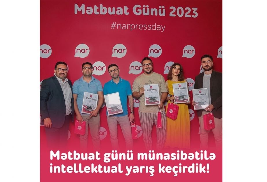 ®  Milli Mətbuat Günü münasibətilə intellektual yarış keçirildi