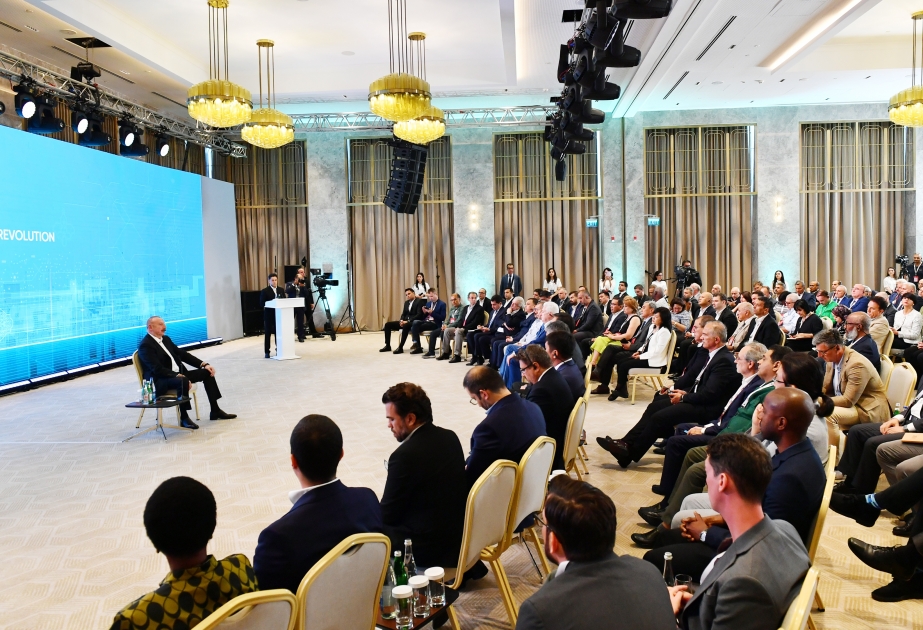 Prezident İlham Əliyev: Biz hədəfə doğru gedirik və bir çox hədəflərə çatmışıq