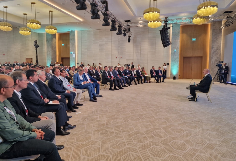 President Ilham Aliyev addressed former internally displaced persons