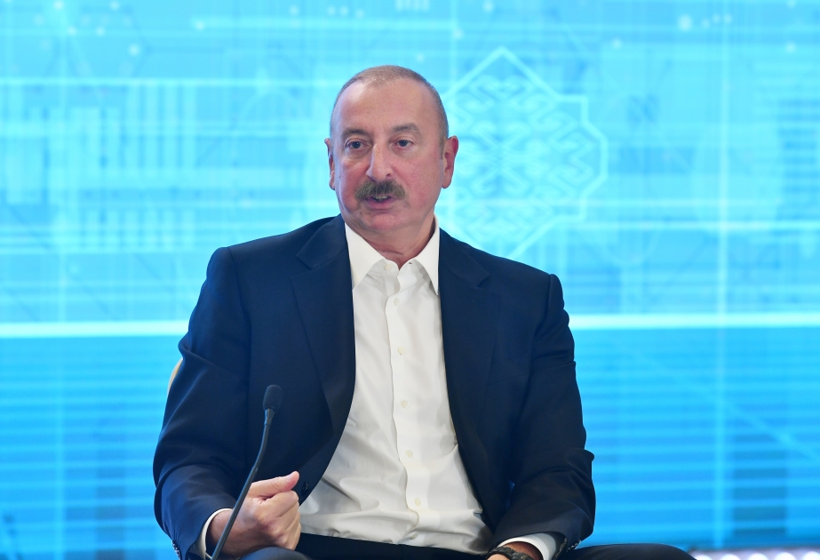 Президент Ильхам Алиев: Реализация проекта Транскаспийского газопровода будет выглядеть нереалистично пока не будут известны источники его финансирования
