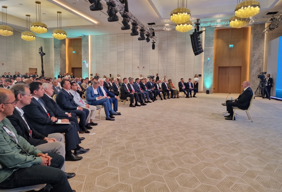 Shusha hosted opening ceremony of Global Media Forum President Ilham Aliyev attended the opening ceremony VIDEO