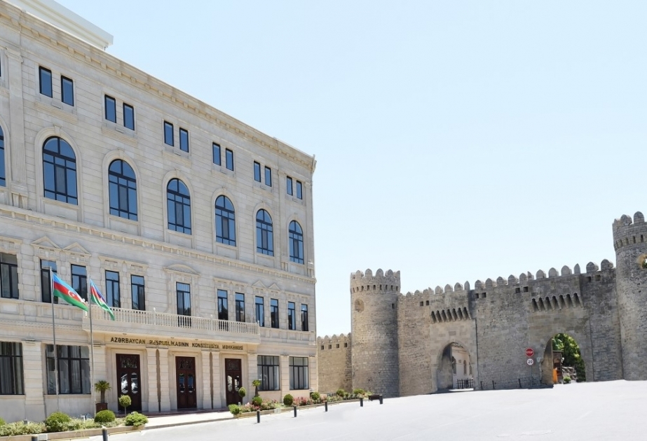 Konstitusiya Məhkəməsi Palatasının iclasında Şəki Rayon Məhkəməsinin müraciətinə baxılıb