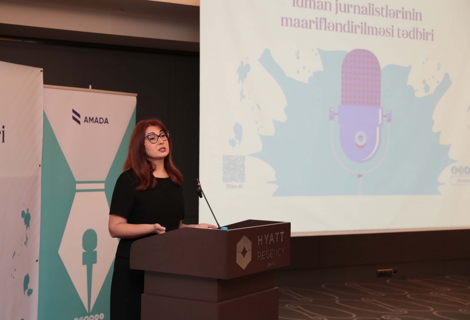 AMADA idman jurnalistləri üçün maarifləndirici xarakterli intellektual-əyləncəli tədbir keçirib