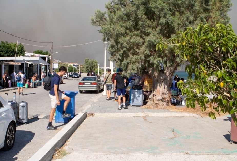 Thousands evacuated as wildfires ravage Greece's Rhodes island