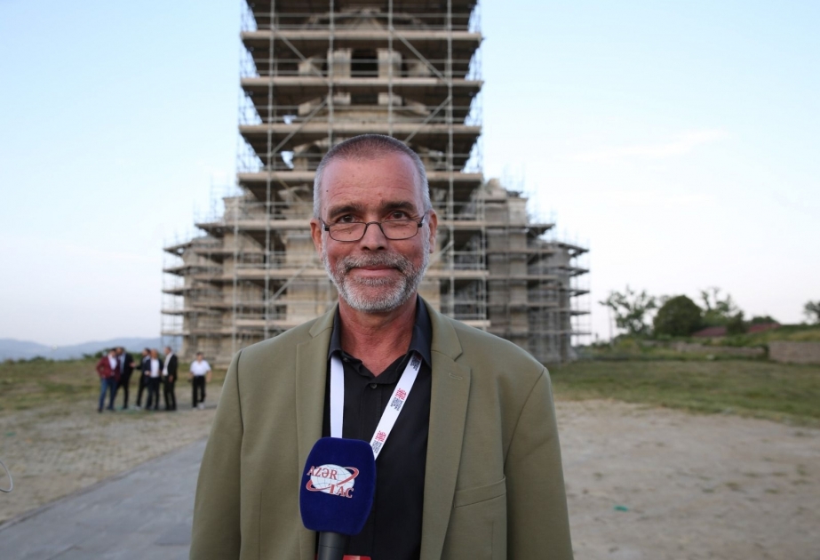 Klaus Jürgens: "La restauración de la iglesia de Gazanchi atestigua la voluntad pacífica de Azerbaiyán"