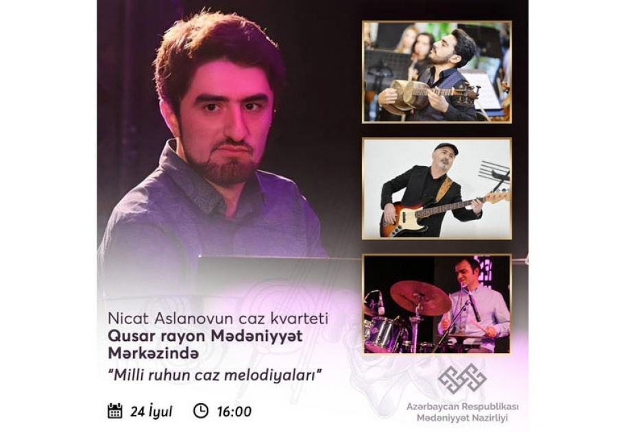 Qusarda konsert - “Milli ruhun caz melodiyaları”