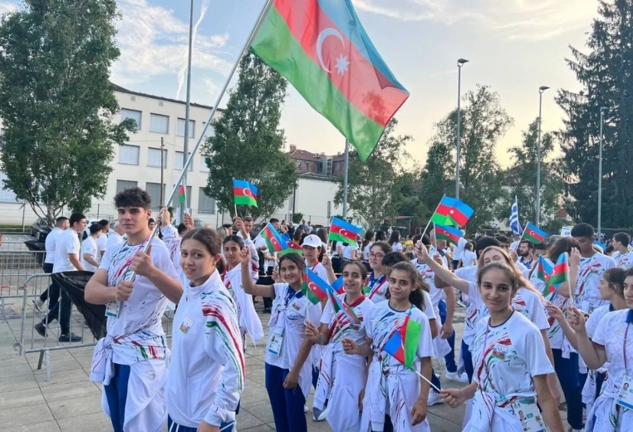 Sloveniyada Avropa Yeniyetmələrinin XVII Yay Olimpiya Festivalının açılış mərasimi olub
