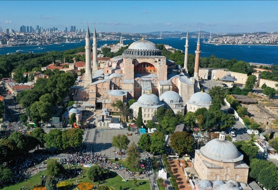 Hagia Sophia in Istanbul marks 3rd anniversary of its reopening as mosque