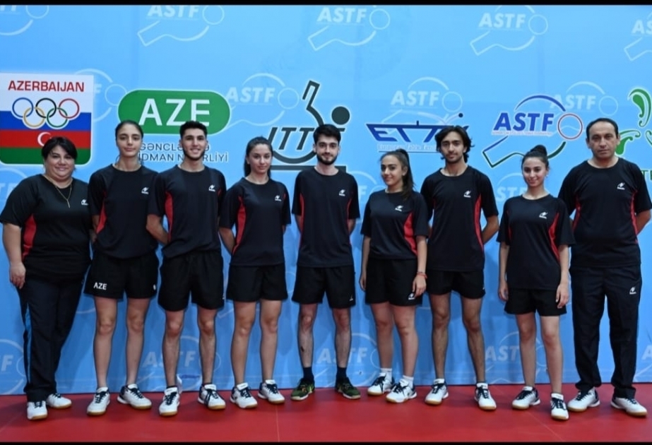 Azerbaijani table tennis players to compete at Chengdu 2021 FISU World University Games