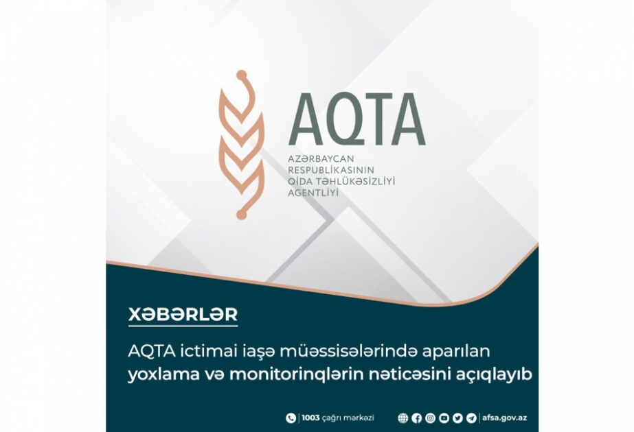 Bu ilin 6 ayında 522 ictimai iaşə müəssisəsində yoxlama, 678–də monitorinq aparılıb