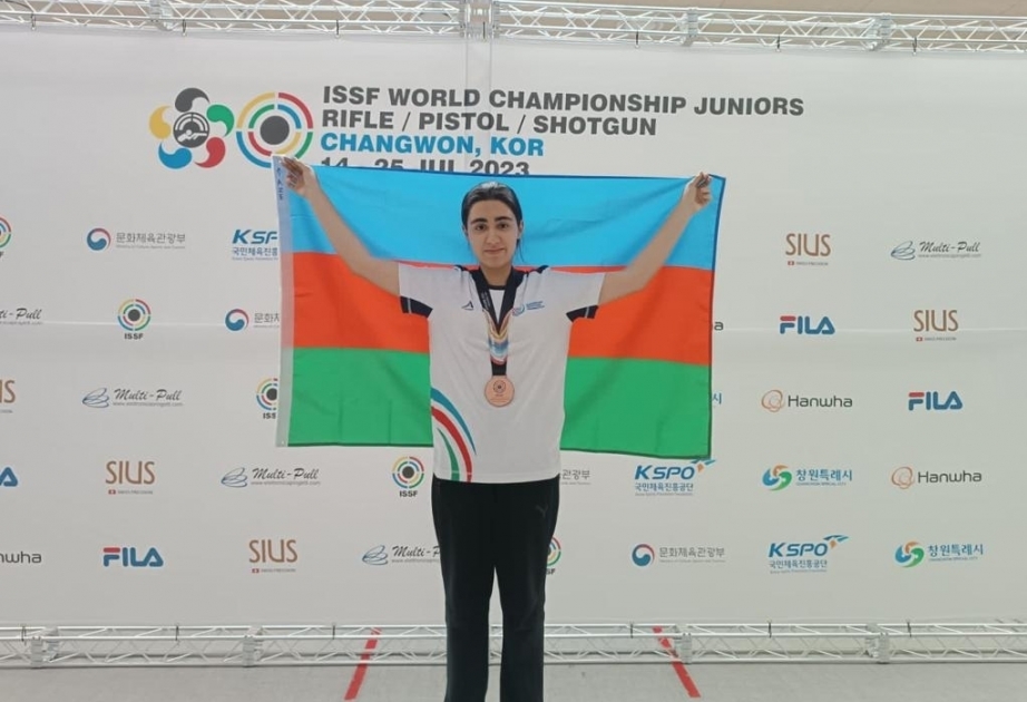 Azerbaijani female shooters claim two medals at ISSF Junior World Championships 2023 in Korea