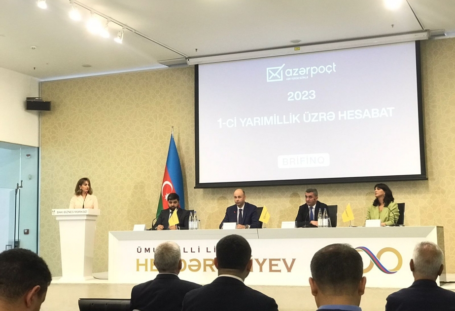 “Azərpoçt”un altı ay üzrə xalis mənfəəti 2,3 milyon manat olub