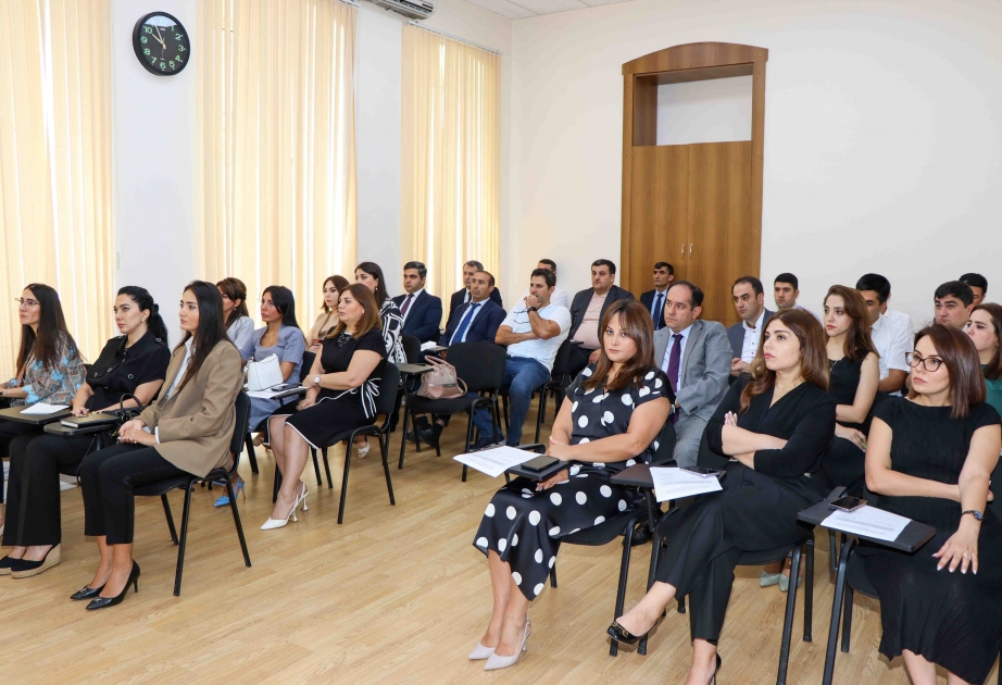 Hakimlər üçün ixtisasartırma təlimi keçirilib