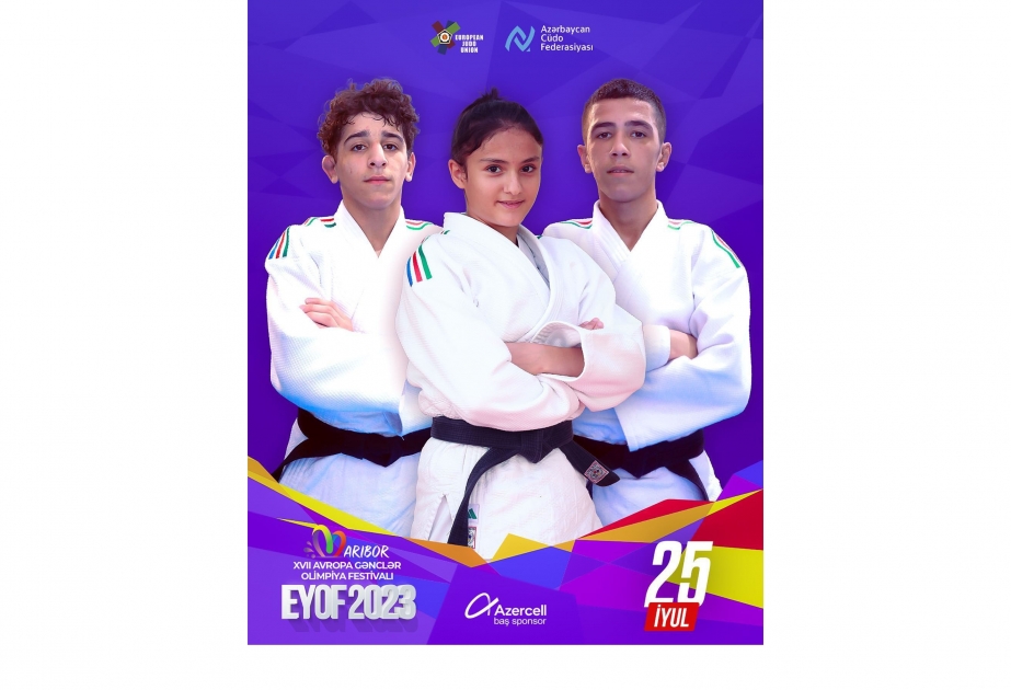 Cüdoçularımız XVII Avropa Gənclər Olimpiya Festivalında bürünc medal qazanıblar