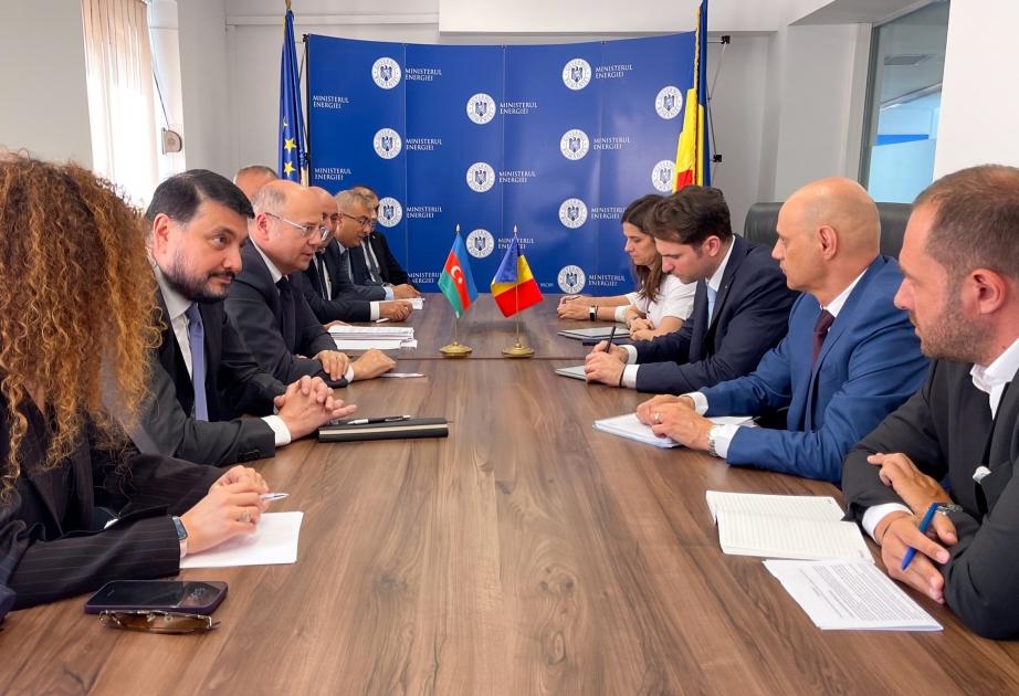 Se discuten cuestiones de cooperación entre Azerbaiyán y Rumanía en el sector energético