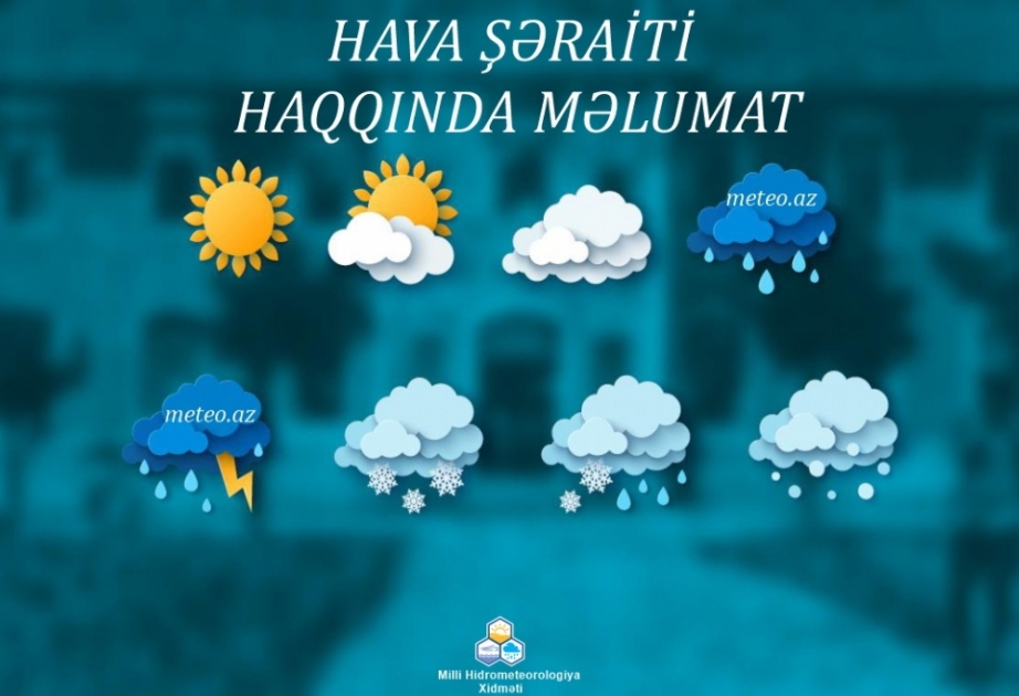 Xəbərdarlıq: Havanın temperaturu 5-7° enəcək, güclü külək əsəcək