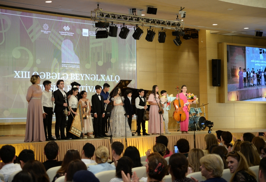 Participants of "Support to Youth" project perform at 13th Gabala International Music Festival