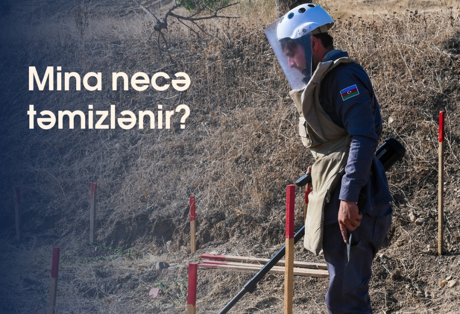 Mina sahələri necə təmizlənir?