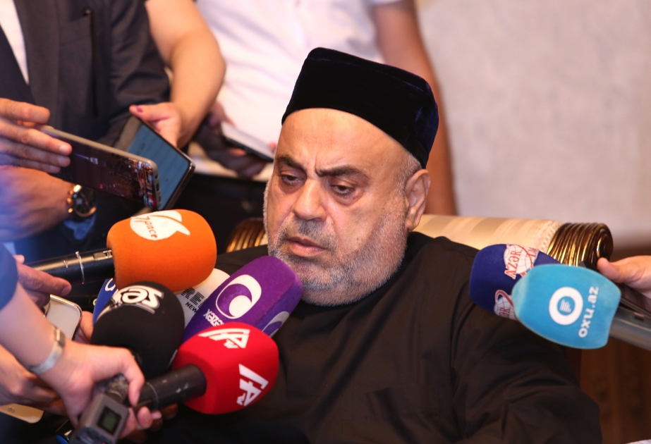 Allahşükür Paşazadə: İşğaldan azad olunmuş ərazilərdə 10-a yaxın məscidin tikintisi davam edir