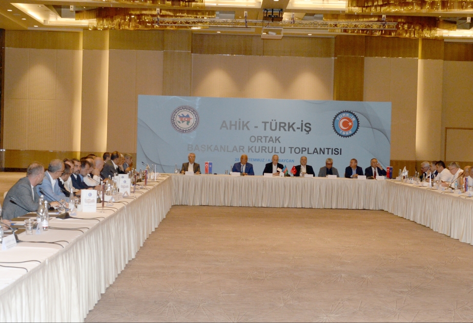 Bakıda AHİK və TURK İŞ-in birgə toplantısı olub