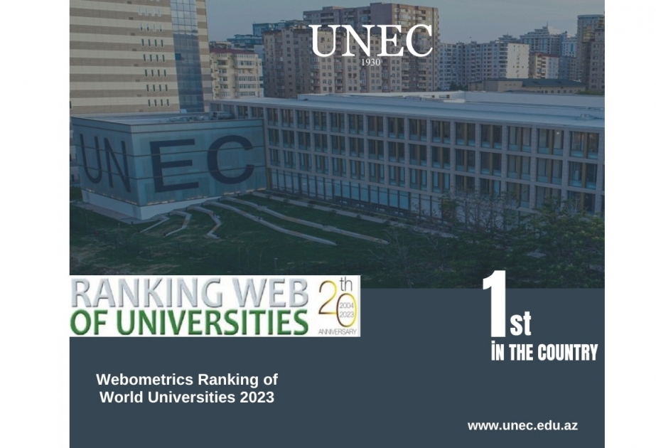 UNEC продвинулся в рейтинге Webometrics