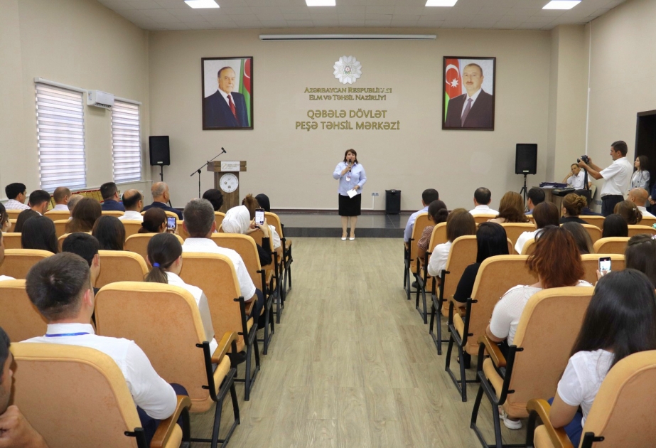 Bu il Qəbələ Dövlət Peşə Təhsil Mərkəzini 403 tələbə bitirib