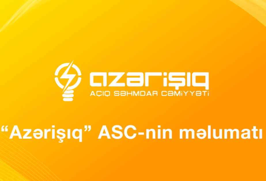 “Elektron məlumat kitabçası” artıq “Azərişıq” ASC-nin rəsmi internet səhifəsində