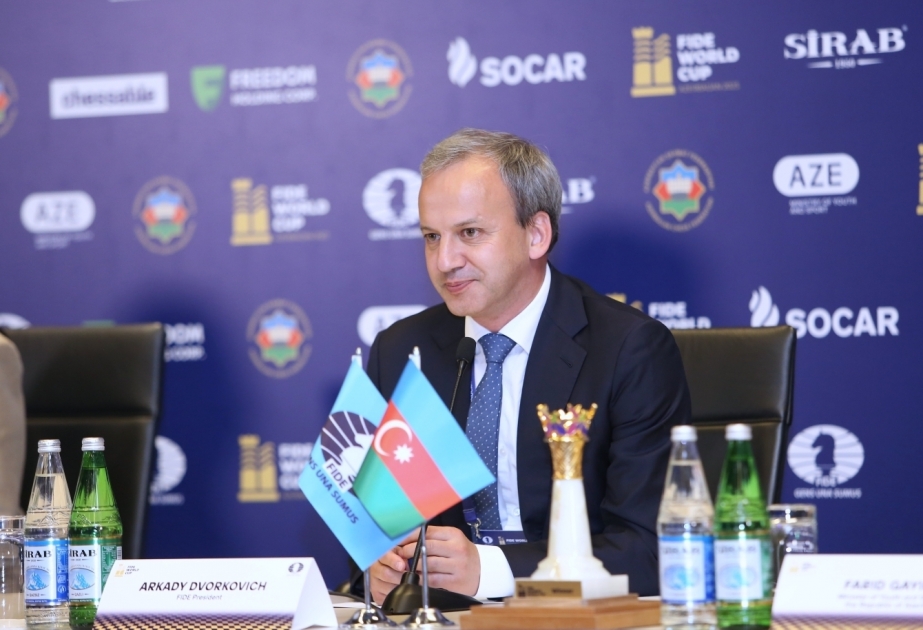 Аркадий Дворкович: Азербайджан проводил ряд престижных шахматных соревнований на высоком уровне