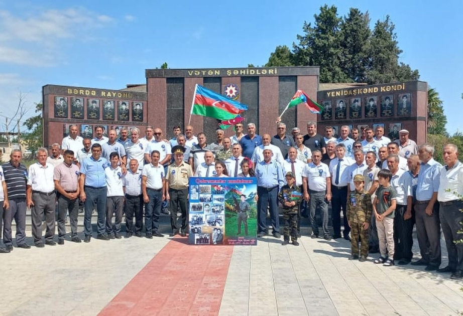 Bərdədə şəhid Ziya Quliyevin xatirəsi anılıb